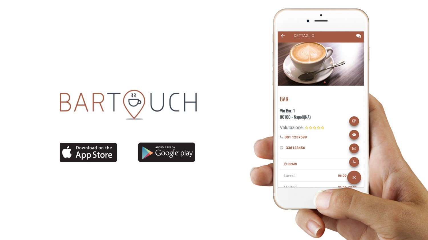 Syria Web Portfolio - BarTouch App Mobile