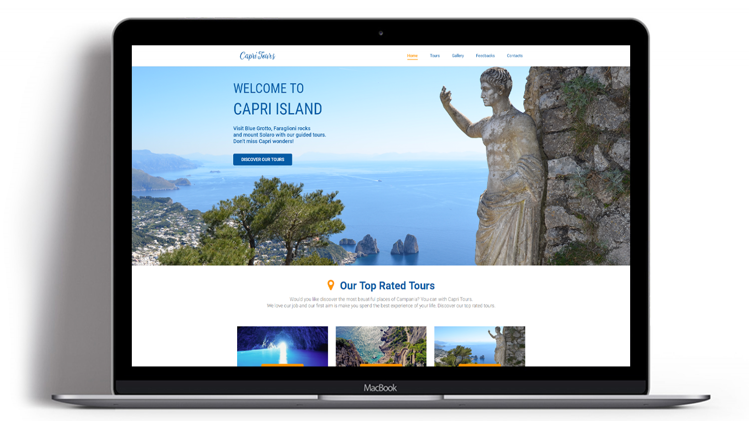 Syria Web Portfolio - Capri Tours