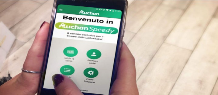 Acquistare senza passare per la cassa? Da Auchan si può.